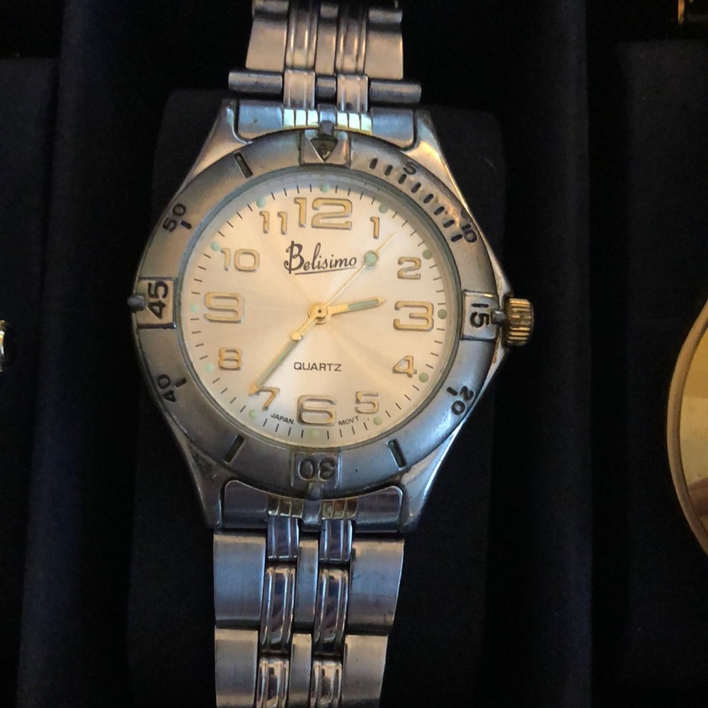 Belisimo Silver Quartz Watch